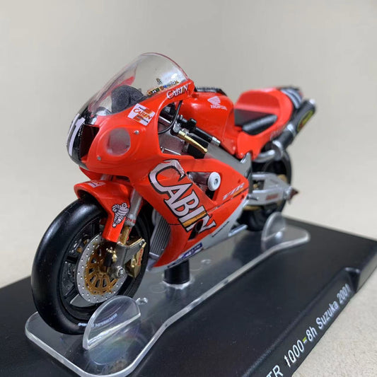 1/18 Scale 2001 Honda VTR 1000 8H Suzuka Motorcycle Diecast Model