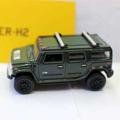 1/64 Scale Hummer H2 SUV Diecast Model Car