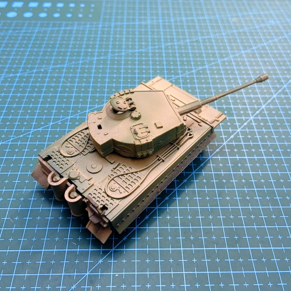 1/72 Scale Tiger I German WWII Heavy Tank Pre-built Plastic Collectible Model