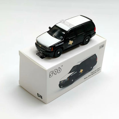 1/64 Scale Chevrolet Tahoe Texas DPS Highway Patrol State Trooper Diecast Model Car