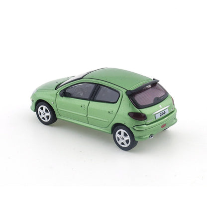 1/64 Scale Peugeot 206 5-door Hatchback Diecast Model Car