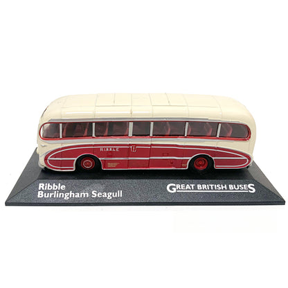 1/76 Scale Ribble Burlingham Seagull Coach Diecast Model Bus