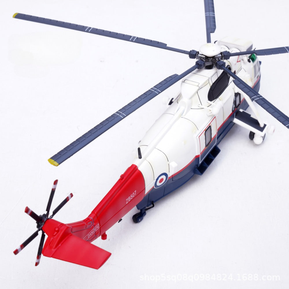 1/72 Scale Westland Sea King HC.4 Royal Navy ZB507 Helicopter Diecast Model