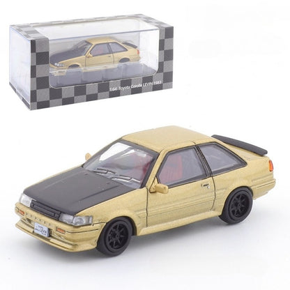 1/64 Scale 1983 Toyota Corolla Levin AE86 Diecast Model Car