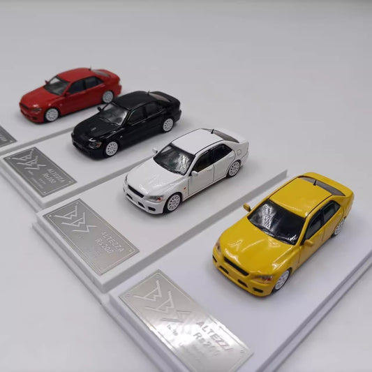 1/64 Scale Toyota Altezza RS200 SXE10 Sedan Diecast Model Car