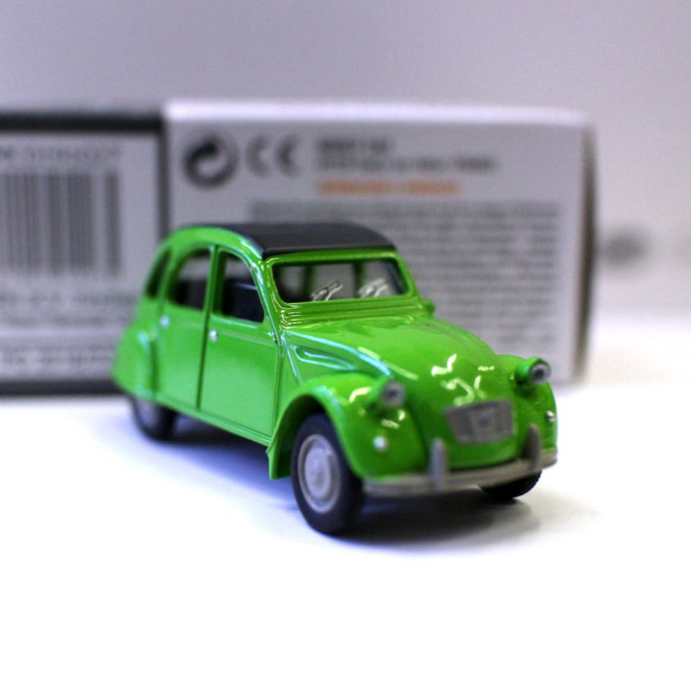 1/64 Scale Citroen 2CV Economy Car Diecast Model