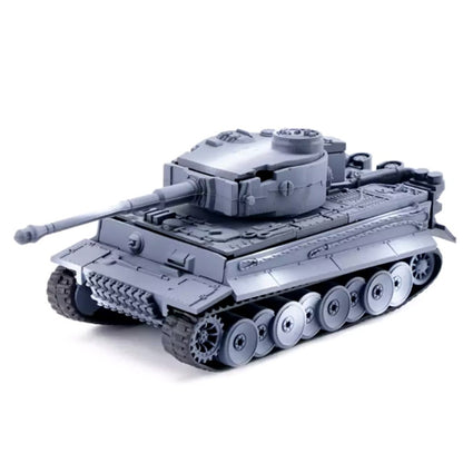 1/72 Scale Tiger I WWII German Heavy Tank Panzerkampfwagen VI Ausf. E Pre-built Plastic Collectible Model
