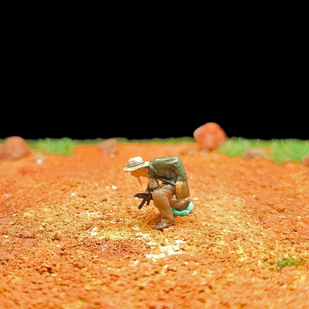 1/72 Scale Vietnam War Soldiers Painted Figures for Model Dioramas