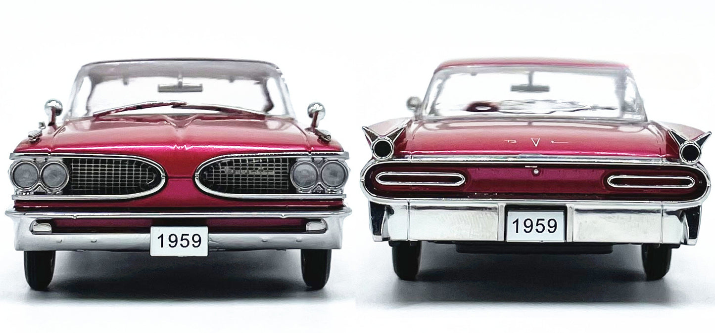 1/43 Scale 1959 Pontiac Bonneville Hardtop Diecast Model Car