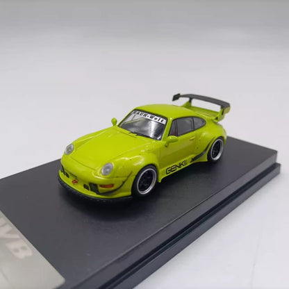 1/64 Scale RWB Porsche 911 (993) Sports Car Diecast Model
