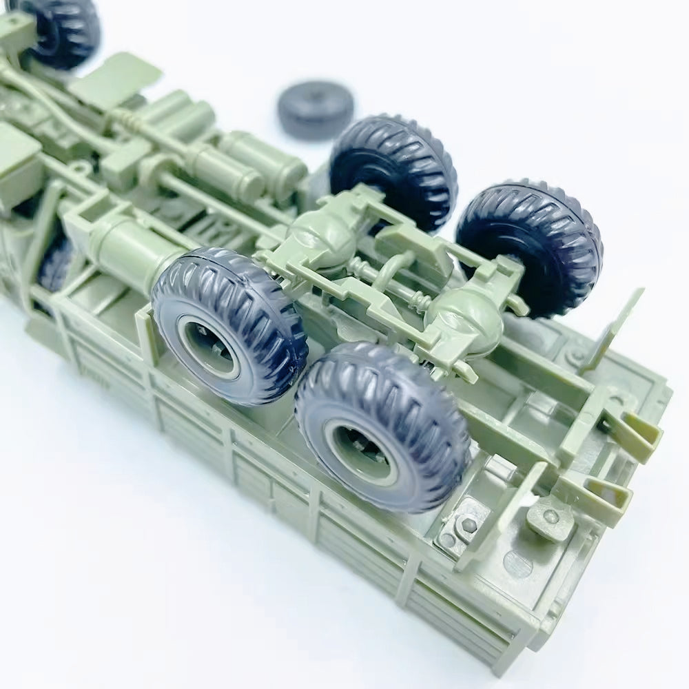 1/72 Scale KrAZ-260 Soviet Military Truck Pre-built Plastic Collectible Model