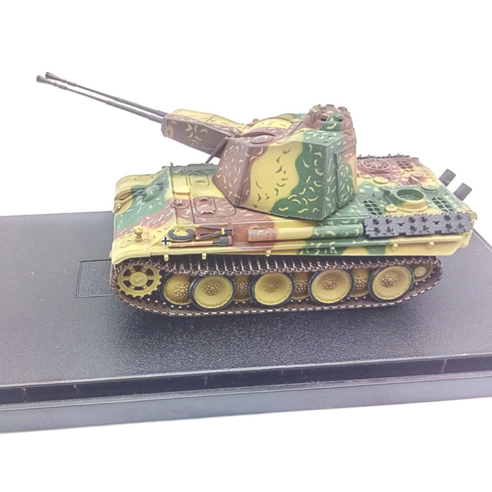 1/72 Scale 5.5cm Ziwilling Flakpanzer WWII German Anti-Aircraft Tank Pre-Built Model