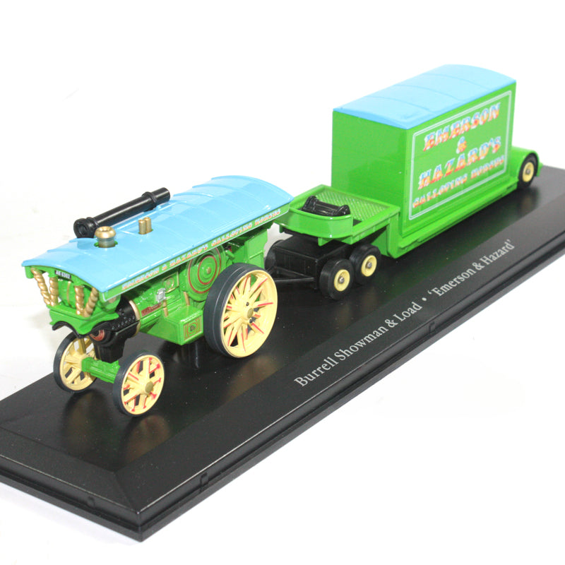 1/76 Scale Burrell Showman & Load Engine and Trailer Diecast Model