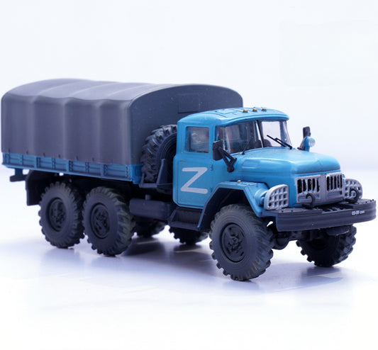 1/72 Scale ZIL-131 Soviet Army Truck Diecast Model