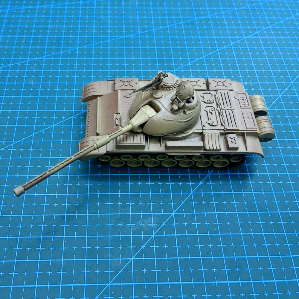 1/72 Scale T-55 Soviet Medium Tank Pre-built Plastic Collectible Model