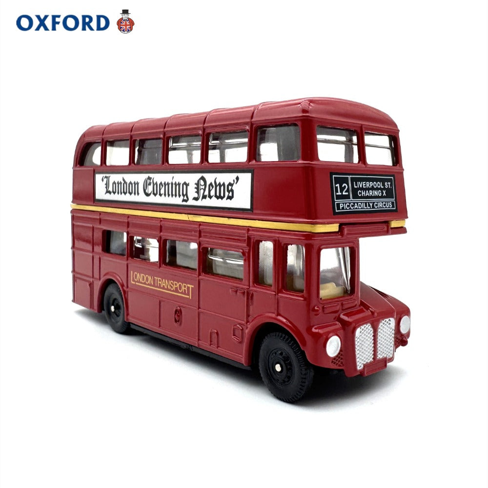 1/76 Scale London Double Decker Bus Red Diecast Model