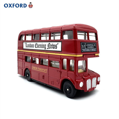 1/76 Scale London Double Decker Bus Red Diecast Model