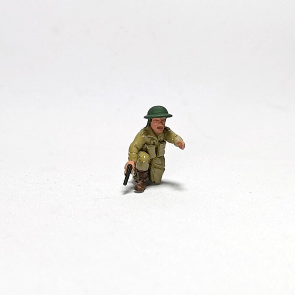 1/72 Scale WWII Polish Soldiers Painted Figures for Model Dioramas