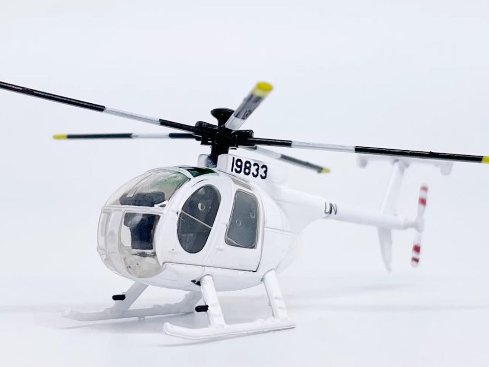 1/100 Scale MH-6 Little Bird Light Helicopter Diecast Model