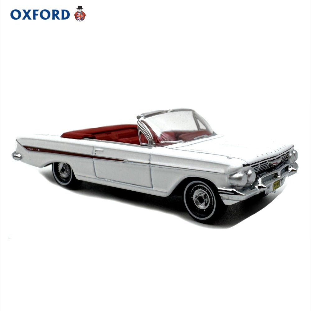 1/87 Scale 1961 Chevrolet Impala Convertible Diecast Model Car