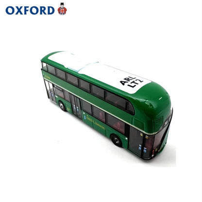 1/148 Scale London New Routemaster Route 38 Double-Deck Bus Diecast Model
