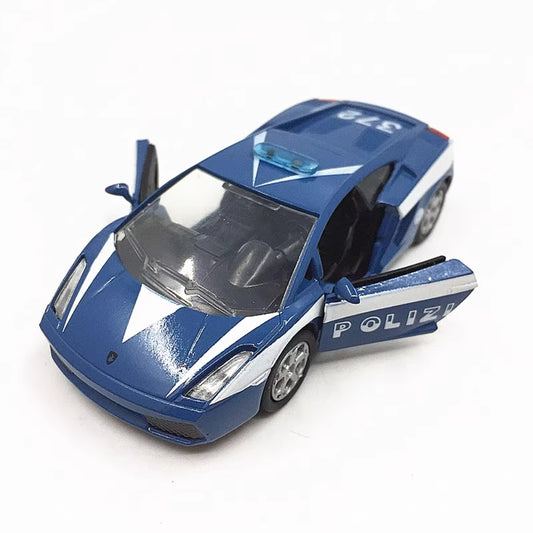 1/43 Scale Lamborghini Gallardo Italy Polizia Diecast Model Car