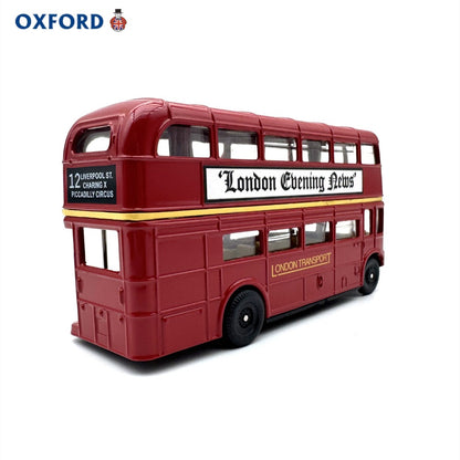 1/76 Scale London Double Decker Bus Red Diecast Model
