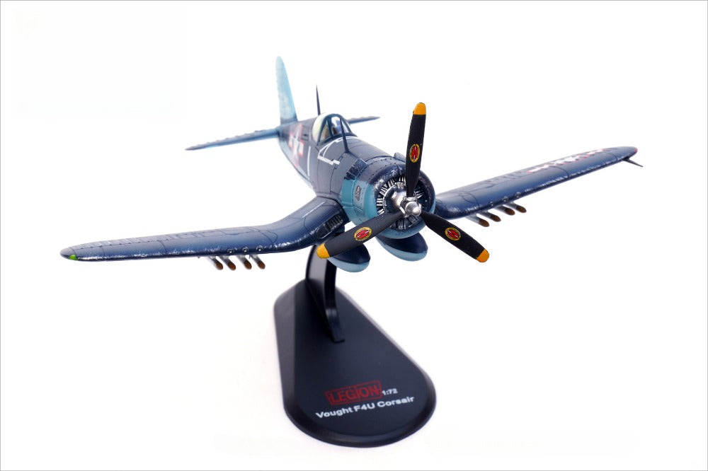 1/72 Scale Vought F4U-1A Corsair WWII US Fighter VF-17 John Blackburn Diecast Model Aircraft