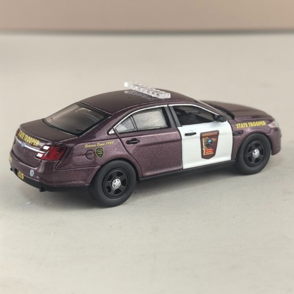 1/64 Scale Ford Taurus Minnesota State Patrol Police Interceptor Sedan Diecast Model Car