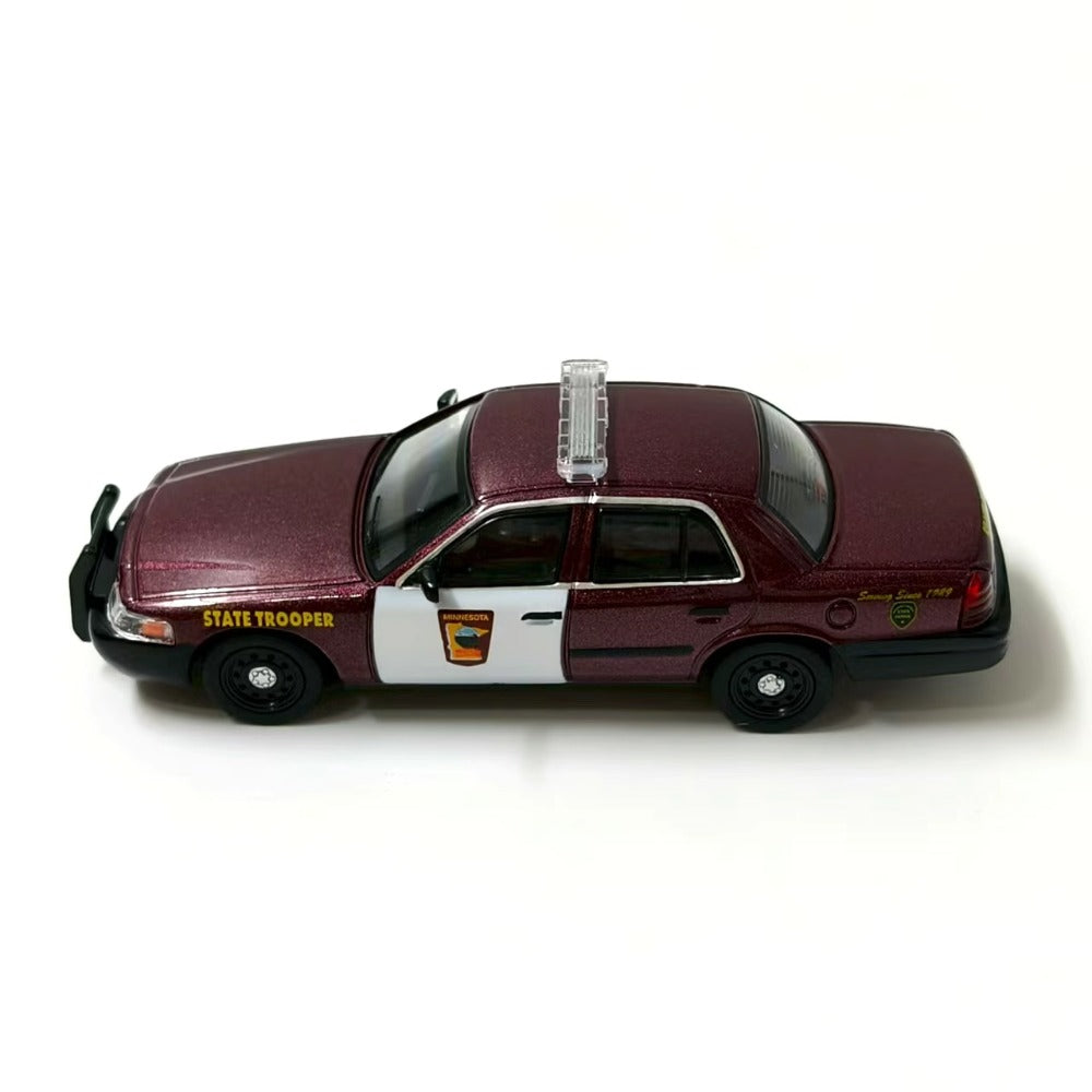 1/64 Scale Ford Crown Victoria Minnesota State Patrol Diecast Model Car