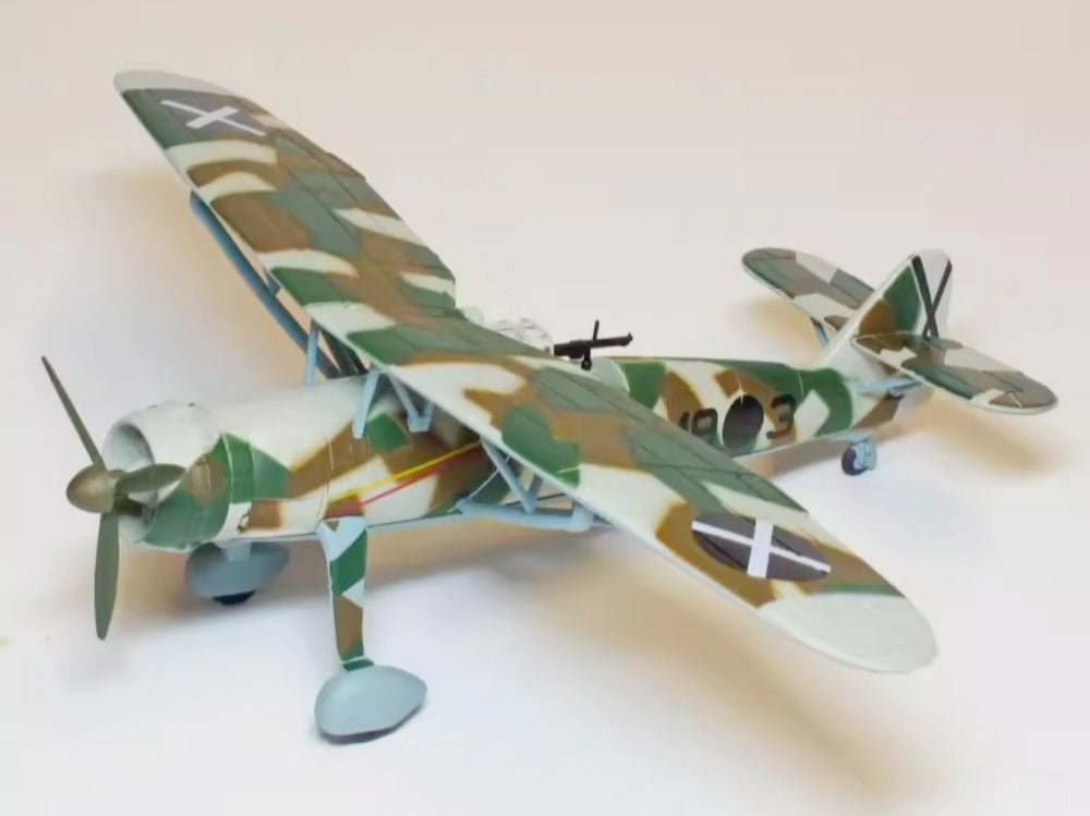 1/72 Scale Henschel Hs 126 German Reconnaissance Observation Aircraft Diecast Model
