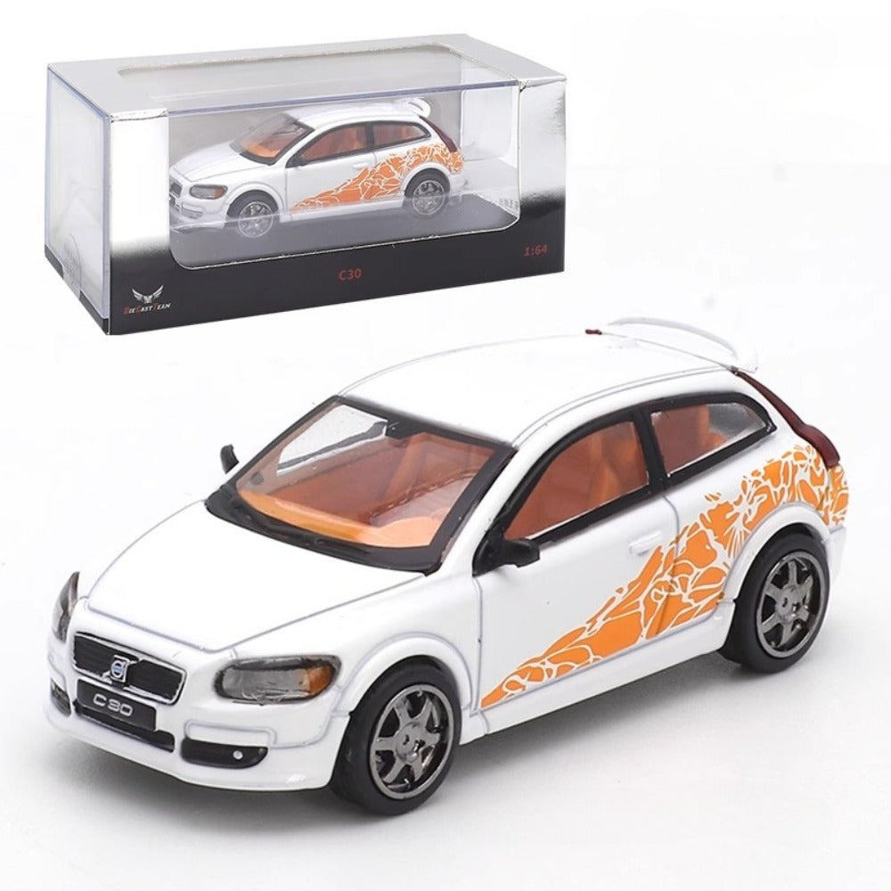 1/64 Scale Volvo C30 Hatchback Diecast Model Car