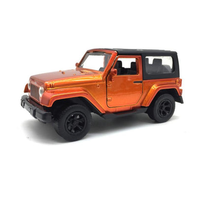 1/32 Scale Jeep Wrangler Off-Road SUV Diecast Model Car