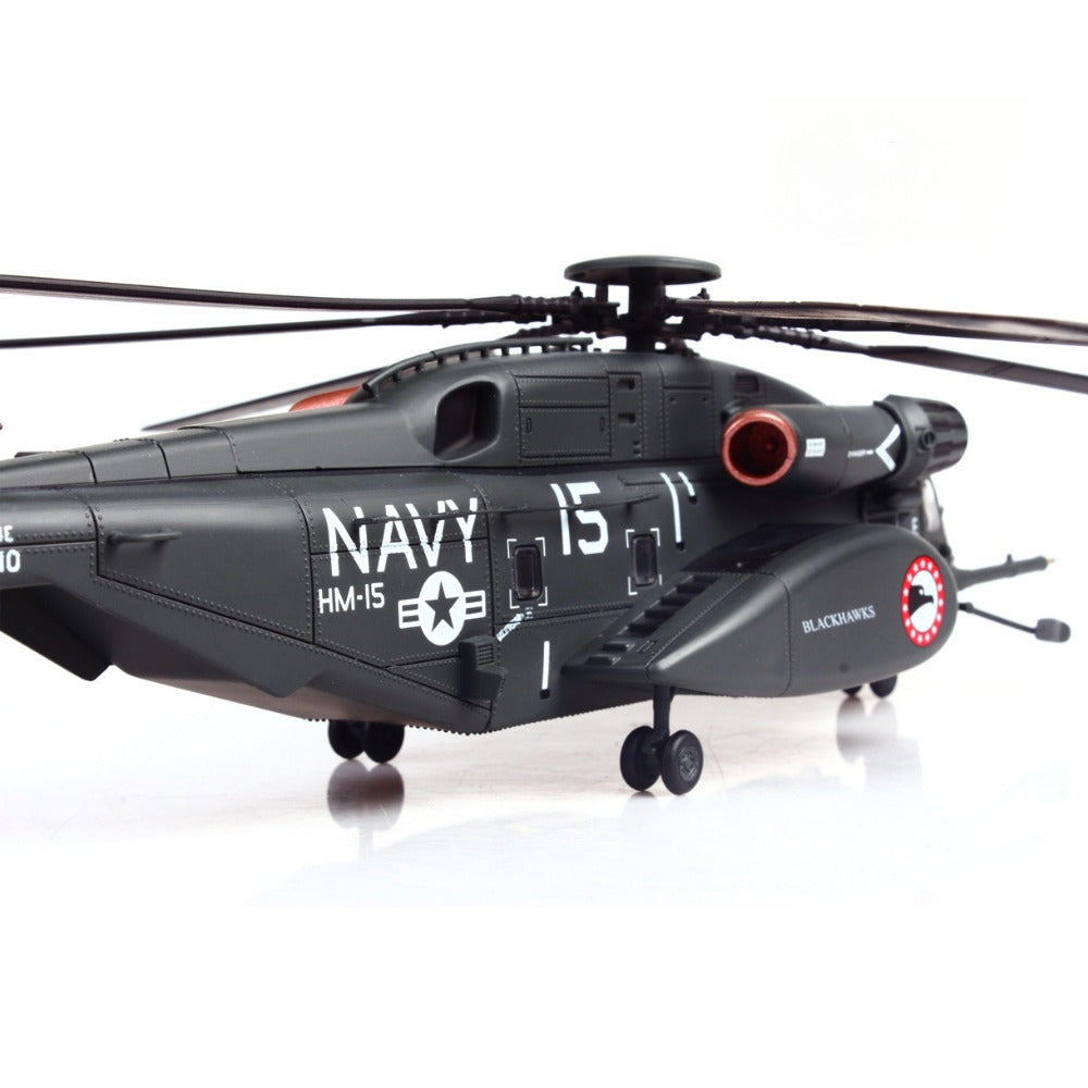 1/72 Scale Sikorsky MH-53E Sea Dragon Heavy Lift Helicopter US Navy HM-15 Blackhawks #15 Diecast Model