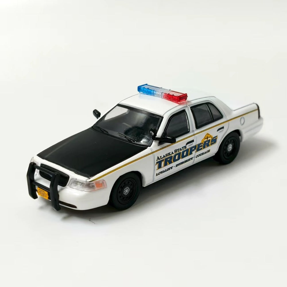 1/64 Scale Ford Crown Victoria Alaska State Troopers Diecast Model Car
