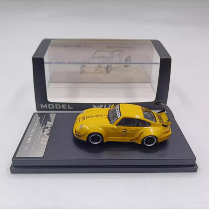 1/64 Scale RWB Porsche 911 (993) Sports Car Diecast Model