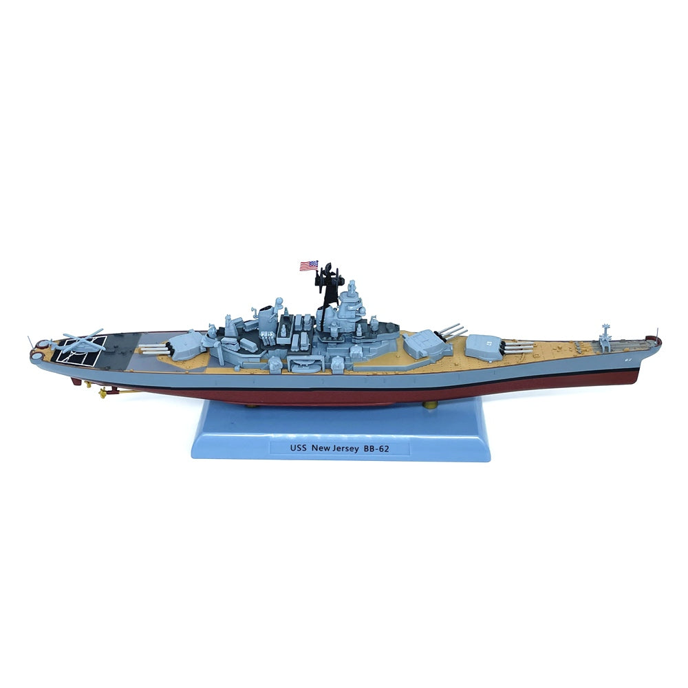 USS New Jersey (BB-62) Battleship 1/1000 Scale Diecast Model