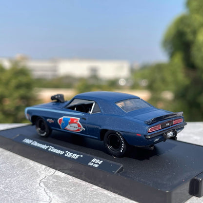 1/64 Scale 1969 Chevrolet Camaro SS/RS JE Pistons Diecast Model Car