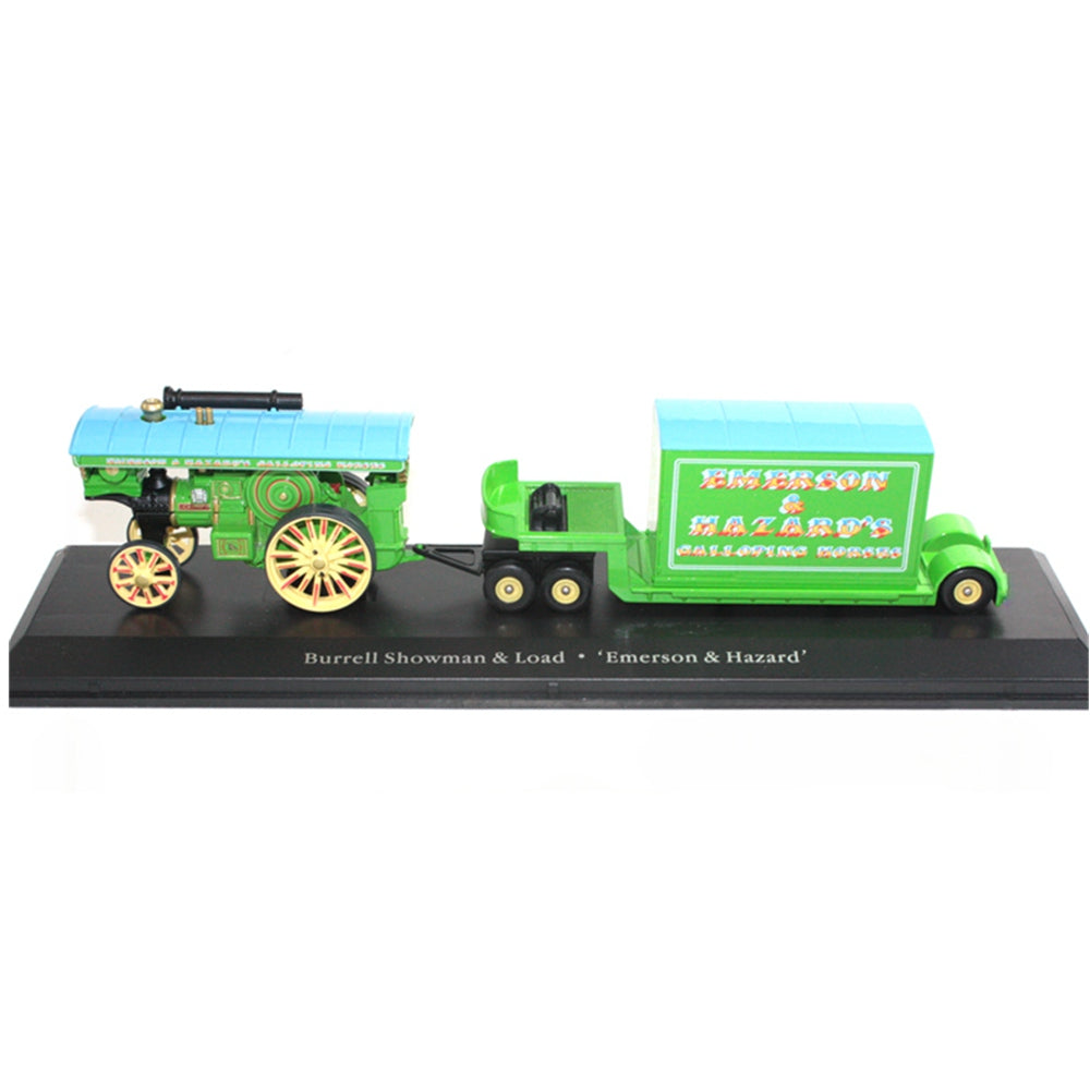 1/76 Scale Burrell Showman & Load Engine and Trailer Diecast Model