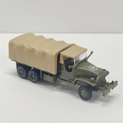 1/72 Scale GMC CCKW-353 US Military Truck Pre-built Plastic Collectible Model