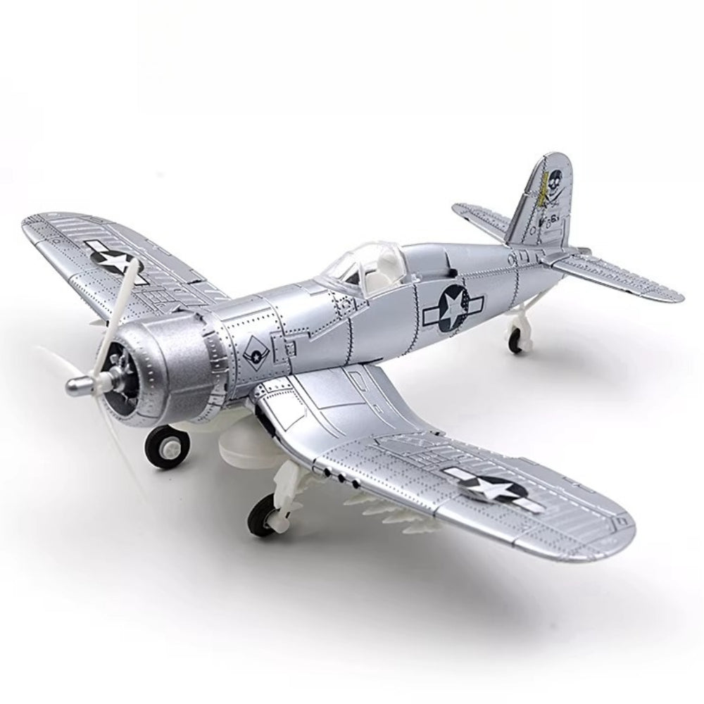 1/48 Scale Vought F4U Corsair American Carrier-Based Fighter-Bomber Pre-built Plastic Collectible Model Aircraft