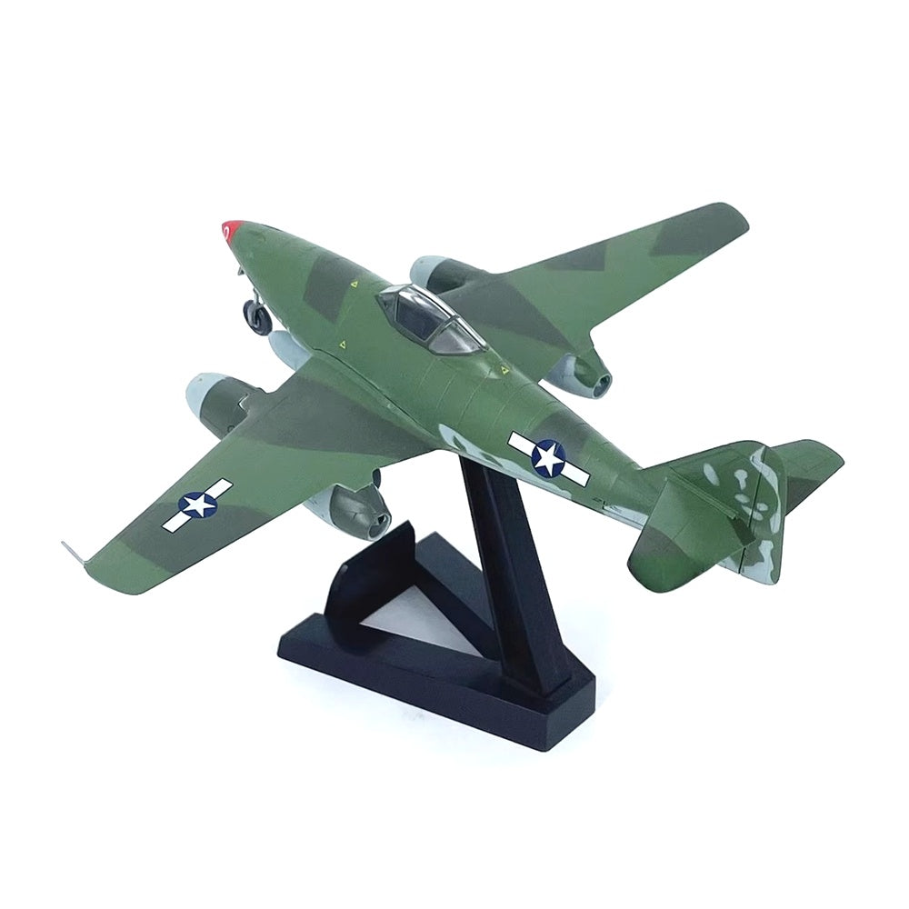 Me 262 A-1a Schwalbe fighter aircraft pre-built 1/72 scale plastic collectible WWII German fighter model