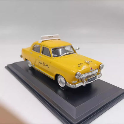 1/43 Scale 1956 GAZ M21 Volga Moscow Taxi Diecast Model Car