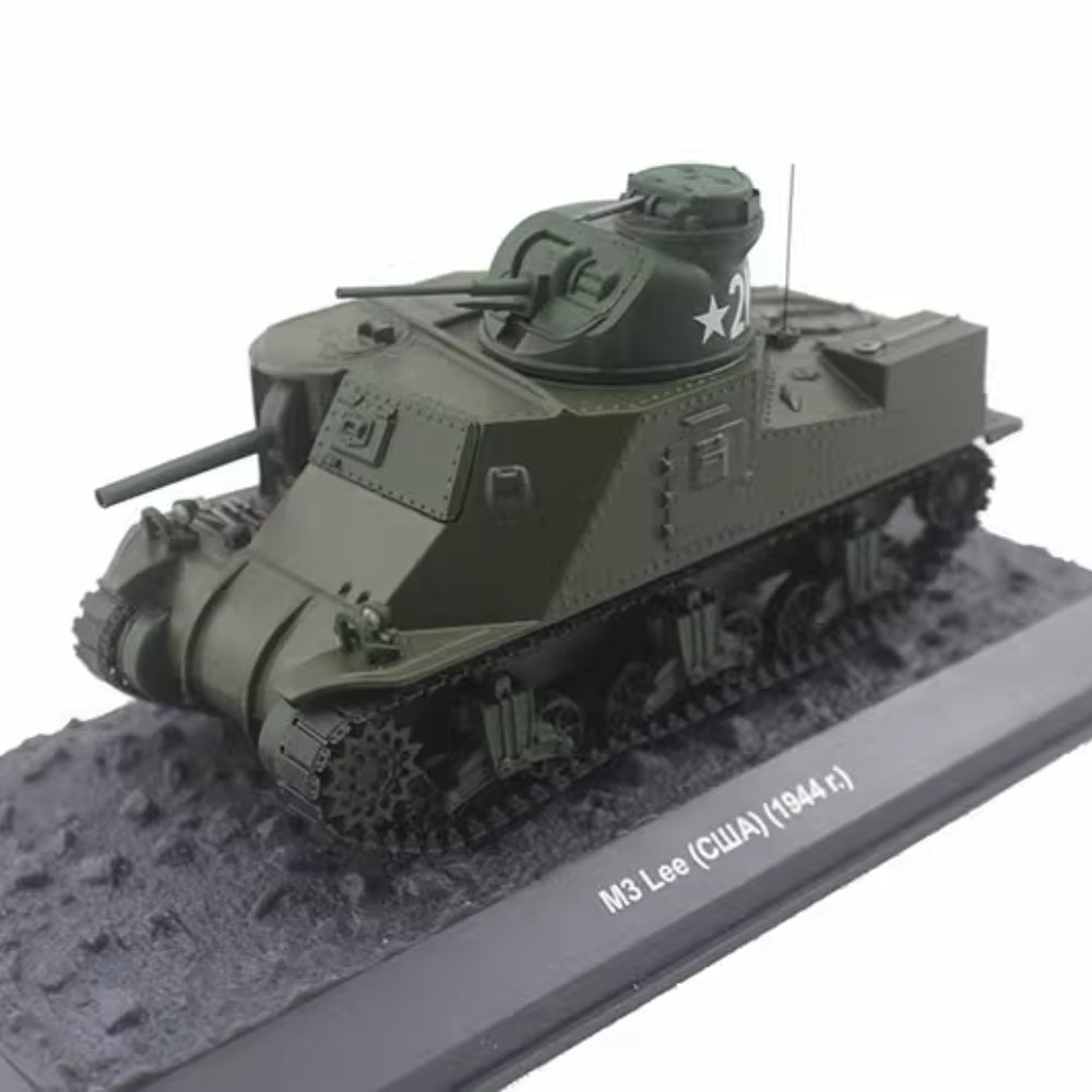 1/43 Scale 1944 M3 Lee WWII American Medium Tank Diecast Model