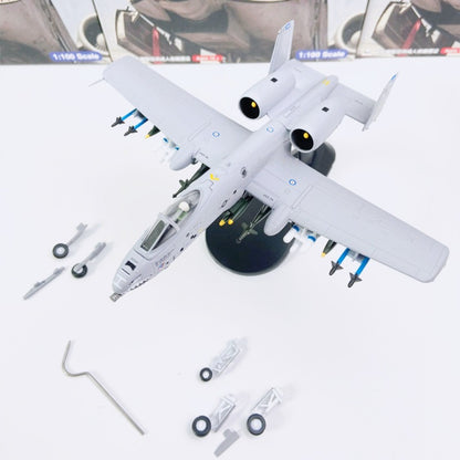 USAF A-10A Thunderbolt II Jet Warthog 1/100 Scale Diecast Aircraft Model