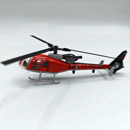 1/100 Scale Aérospatiale Gazelle SA 341 French Helicopter Diecast Model