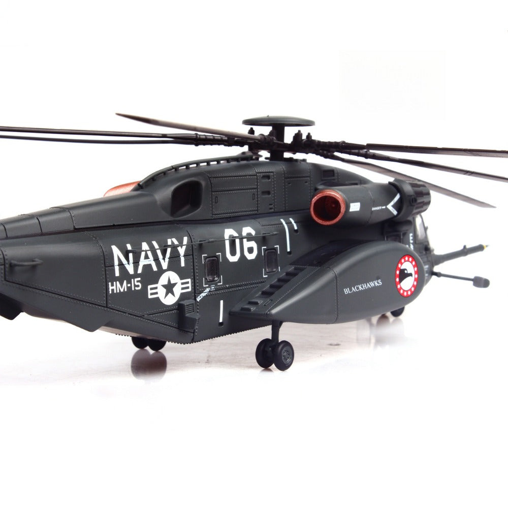 1/72 Scale Sikorsky MH-53E Sea Dragon Heavy Lift Helicopter US Navy HM-15 Blackhawks #06 Diecast Model