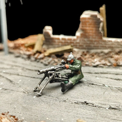 1/72 Scale German Soldiers Painted Figures for Model Dioramas