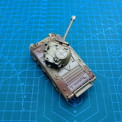 1/72 Scale M4A3 Sherman Medium Tank Pre-built Plastic Collectible Model