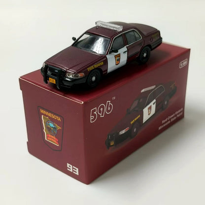 1/64 Scale Ford Crown Victoria Minnesota State Patrol Diecast Model Car